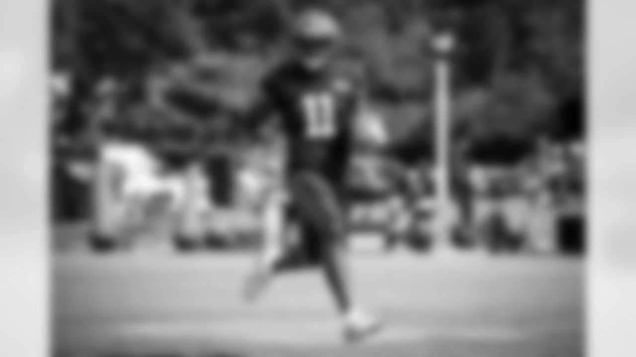 Wide receiver Donovan Peoples-Jones (11) during Day 4 of Training Camp at The Greenbrier on July 28, 2023.