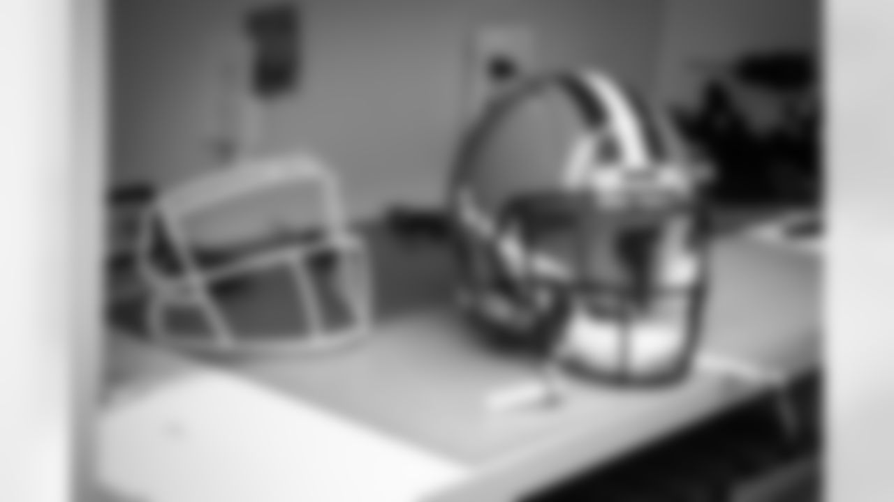 White facemask installation at CrossCountry Mortgage Campus on December 12, 2022.