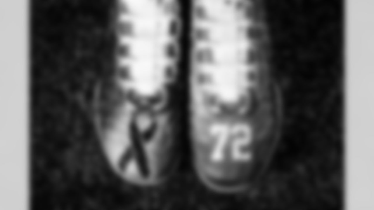 2022 My Cause My Cleats Photoshoot - Offensive guard Hjalte Froholdt (72) - Danish Epilepsy Foundation