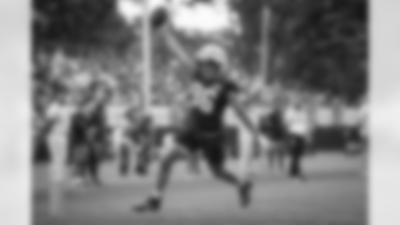 Tight end Miller Forristall (86) during the fourteenth day of training camp at CrossCountry Mortgage Campus on August 16, 2022.