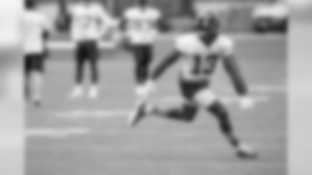Wide receiver Odell Beckham Jr. (13) during the first day of minicamp on June 4, 2019.