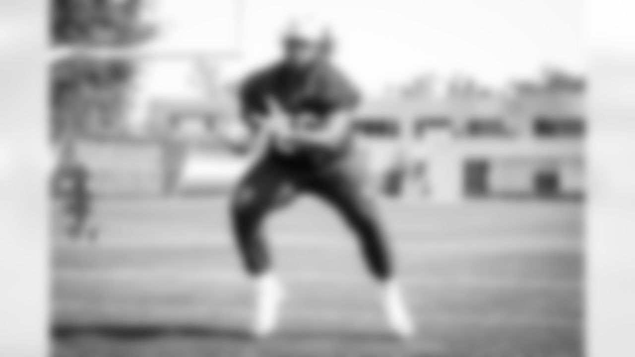 Offensive tackle James Hudson III (66) during the third day of phase two on May 19, 2021.