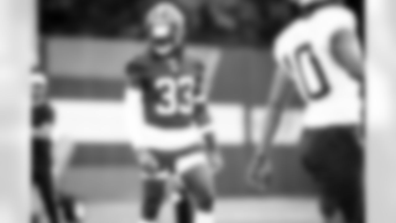 Safety Ronnie Harrison (33) during the fifteenth day of training camp on August 18, 2021.