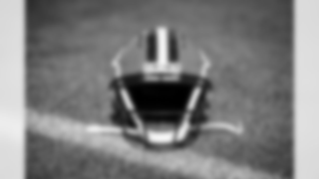 A helmet during Phase II Fieldwork at The Greenbrier on July 23, 2023.