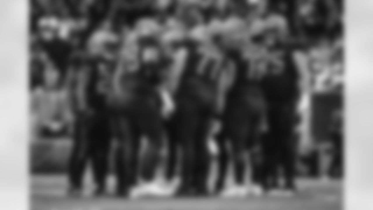 The offense during a NFL football game between the Tampa Bay Buccaneers and Cleveland Browns on November 27, 2022 at FirstEnergy Stadium.
