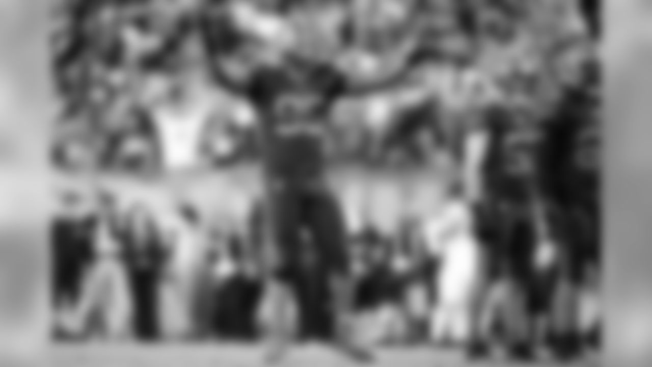Check out our favorite photos of David Njoku and Myles Garrett