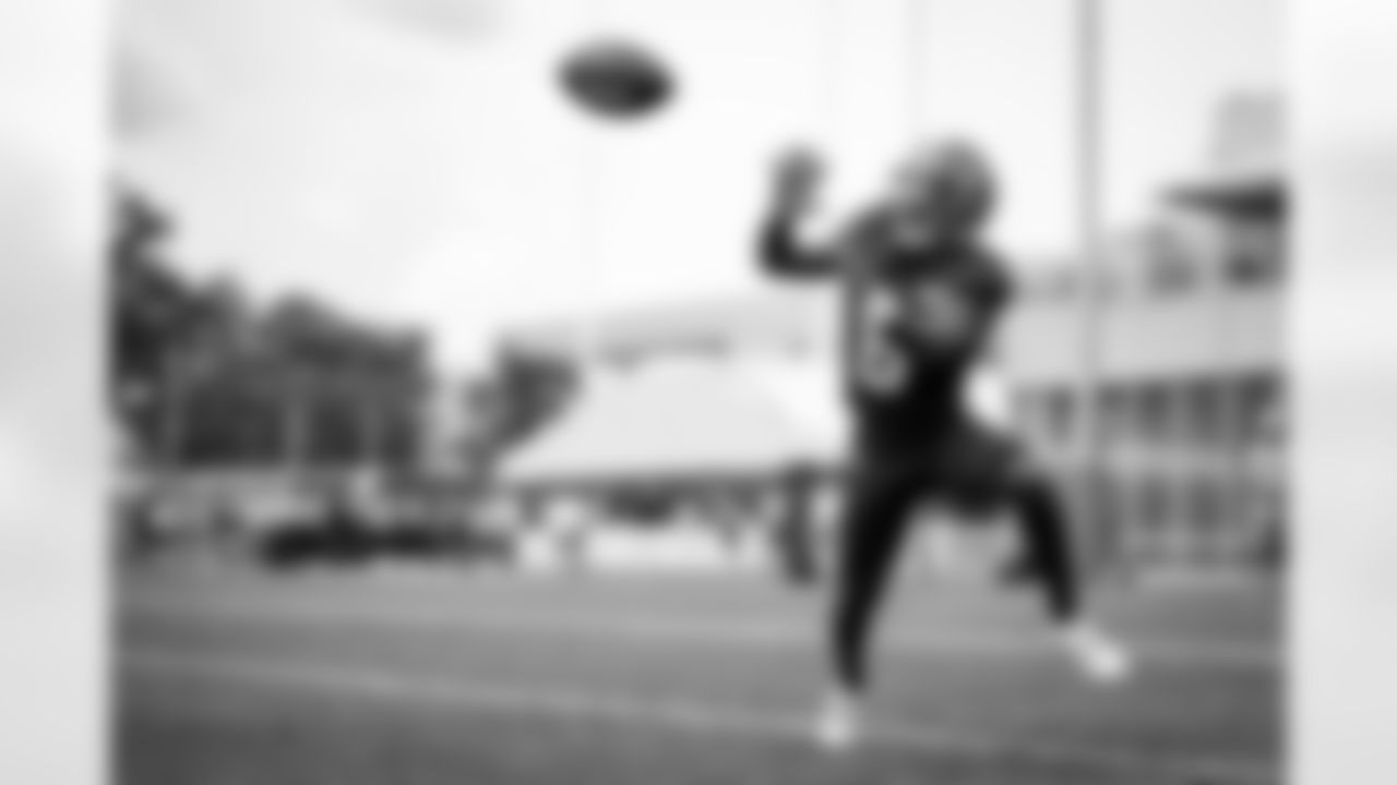 Wide receiver Elijah Moore (8) during Day 7 of Training Camp at CrossCountry Mortgage Campus on August 1, 2023.
