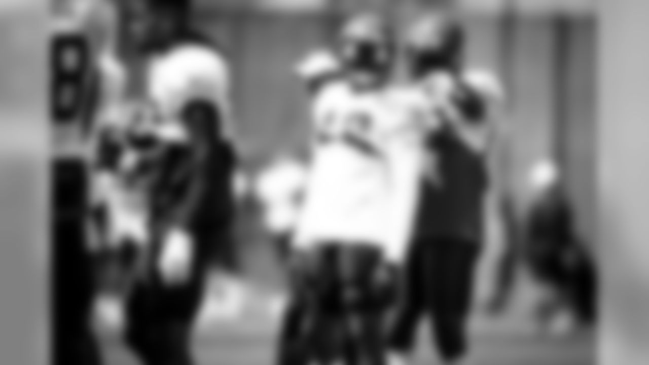 Wide receiver Odell Beckham Jr. (13) and Wide receiver Jarvis Landry (80) during practice on August 26, 2019