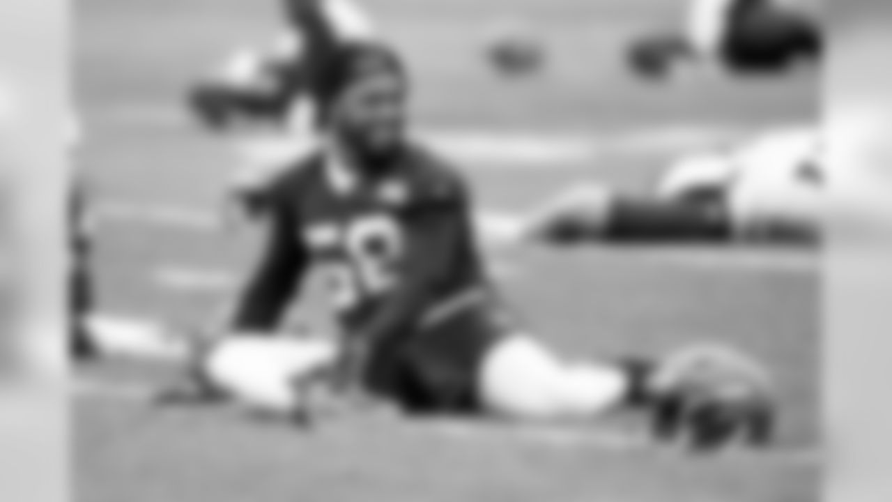 Linebacker Christian Kirksey (58) during the first day of minicamp on June 4, 2019.