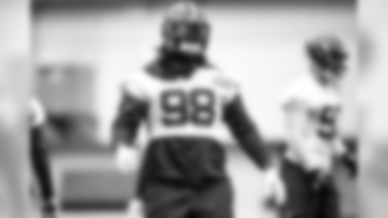 Players during practice on December 4, 2019