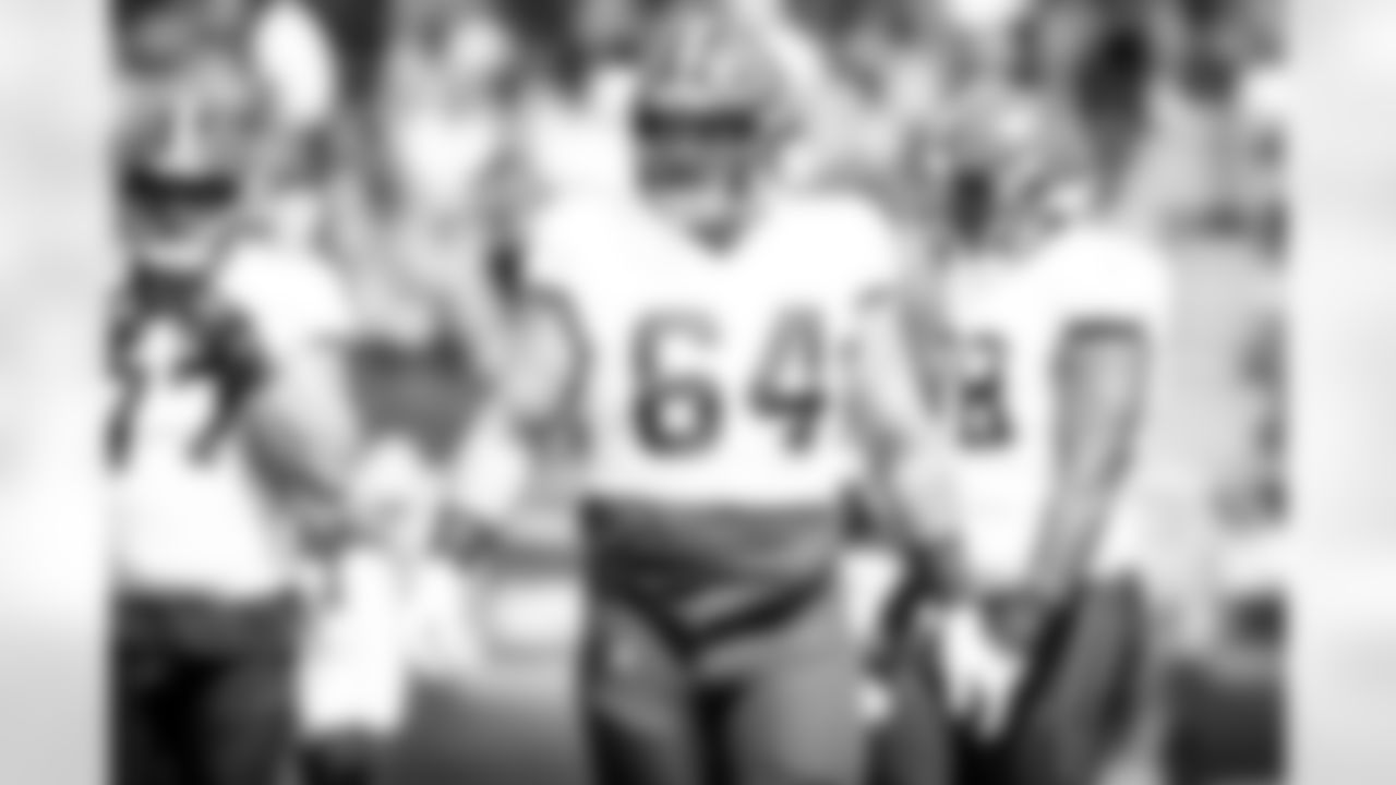 Center JC Tretter (64) during the seventh day of training camp on August 4, 2021.