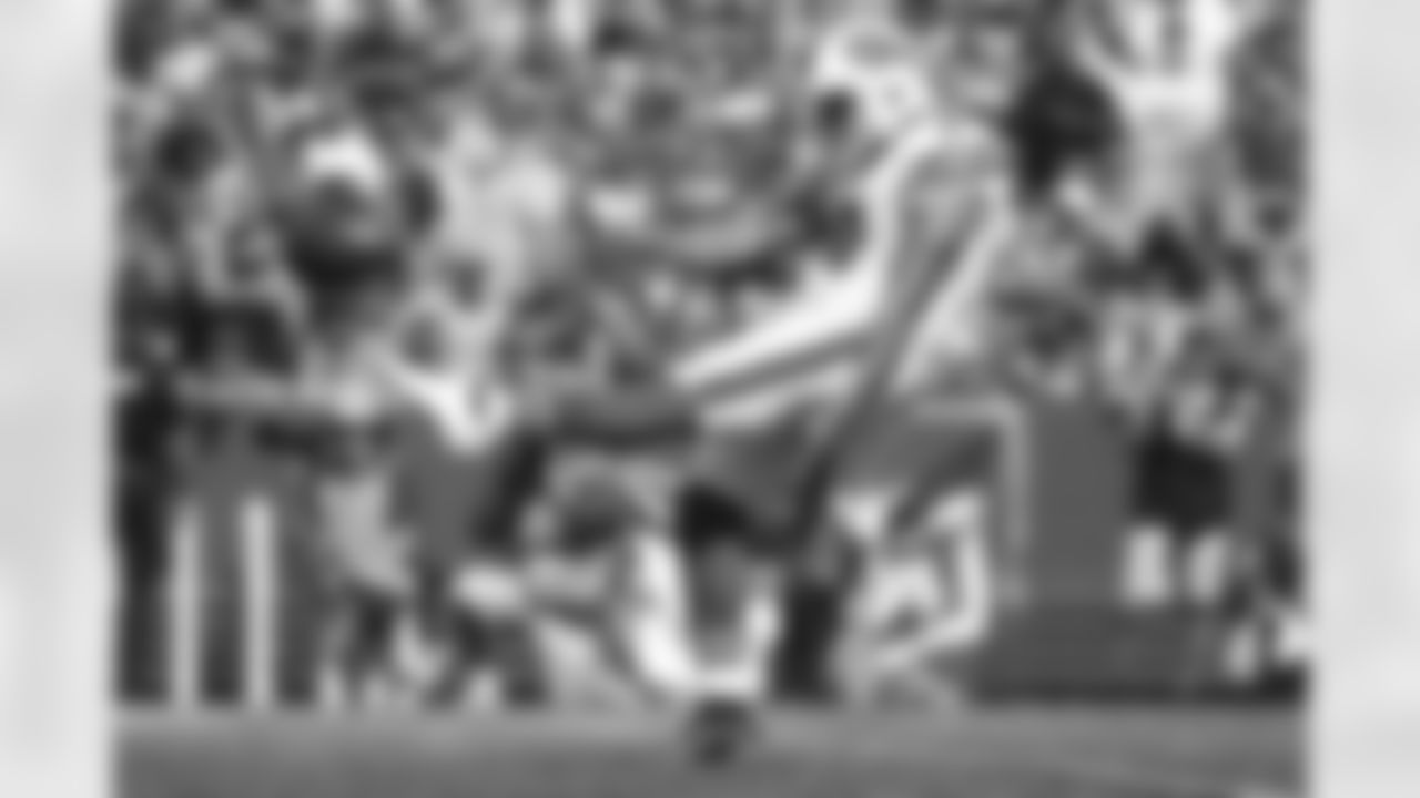 Buffalo Bills punter Corey Bojorquez (9) kicks the ball against the Los Angeles Chargers during the first half of an NFL game on Sunday, Sept. 16, 2018, in Orchard Park, N.Y. (AP Photo/Rich Barnes)