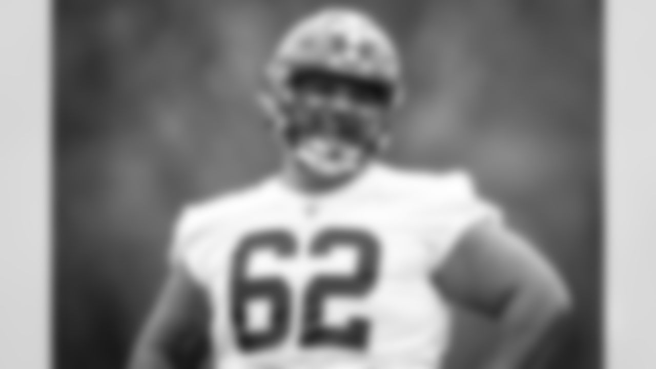 Defensive tackle Siaki Ika (62) during practice on the second day of Rookie Minicamp at CrossCountry Mortgage Campus on May 13, 2023.
