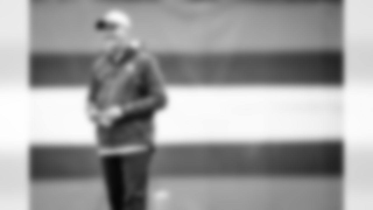 Senior Vice President of Player Health & Development Joe Sheehan during practice on October 27, 2021.