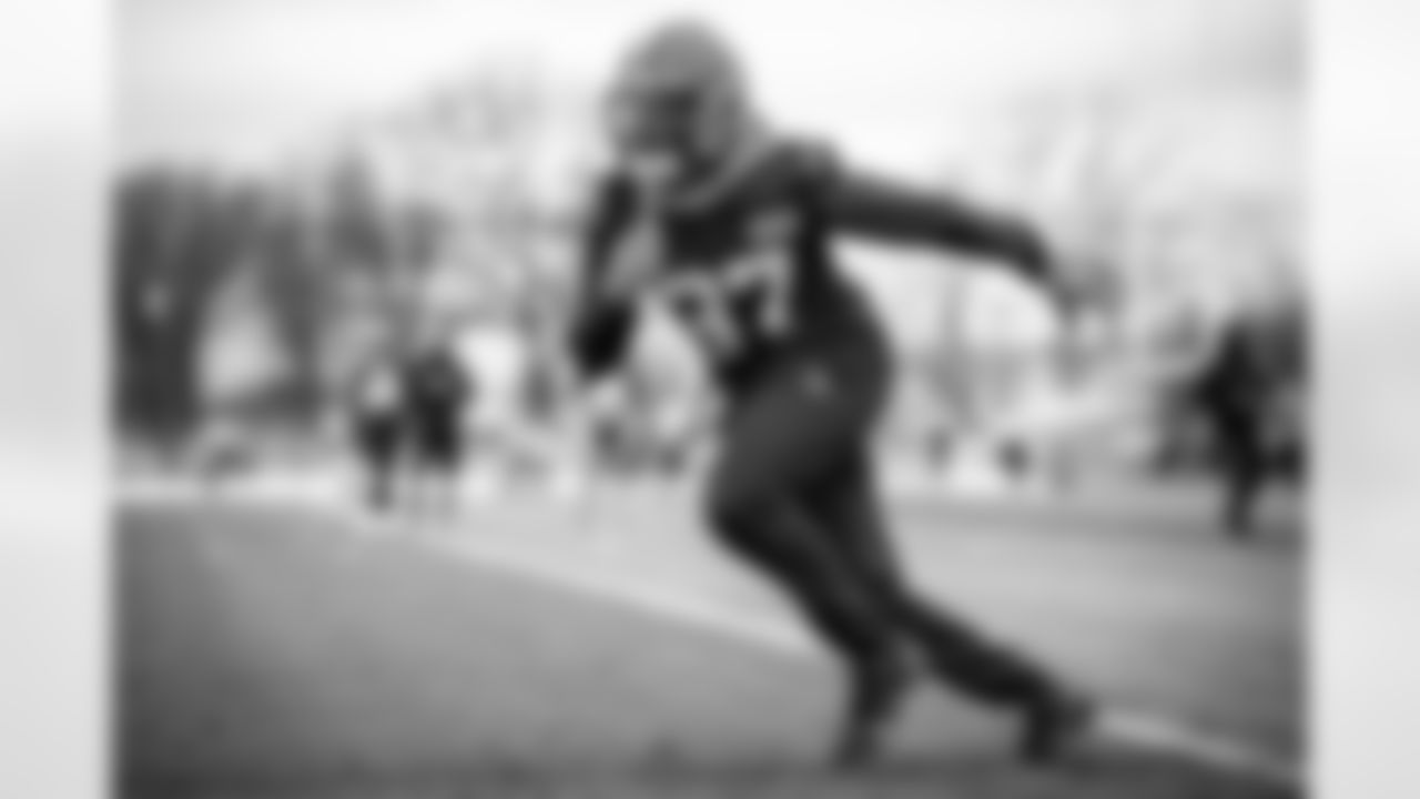 Safety D'Anthony Bell (37) during practice at CrossCountry Mortgage Campus on December 29, 2022.