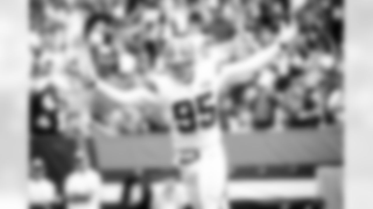 Defensive end Myles Garrett (95) during a NFL football game between the Chicago Bears and Cleveland Browns on September 26, 2021 at FirstEnergy Stadium. The Browns won 26-6.