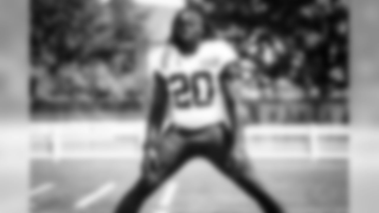 Cornerback Tavierre Thomas (20) during practice on August 18, 2020