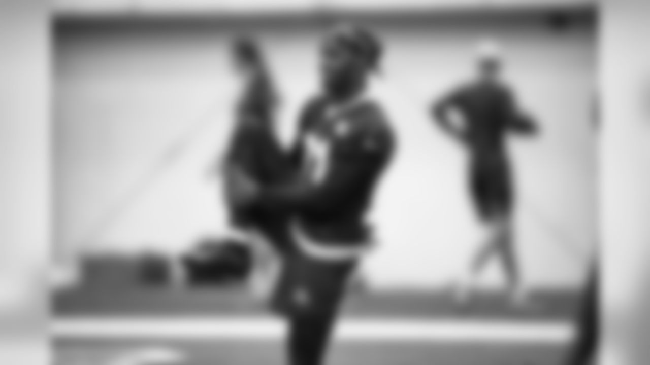 Cornerback Denzel Ward (21) during the last day of minicamp on June 6, 2019.