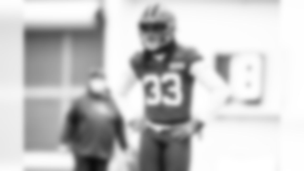 Safety Ronnie Harrison (33) during practice on November 25, 2020