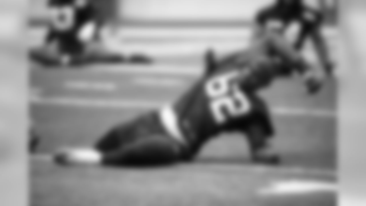 Defensive end Jarrell Owens (62) during the last day of minicamp on June 6, 2019.