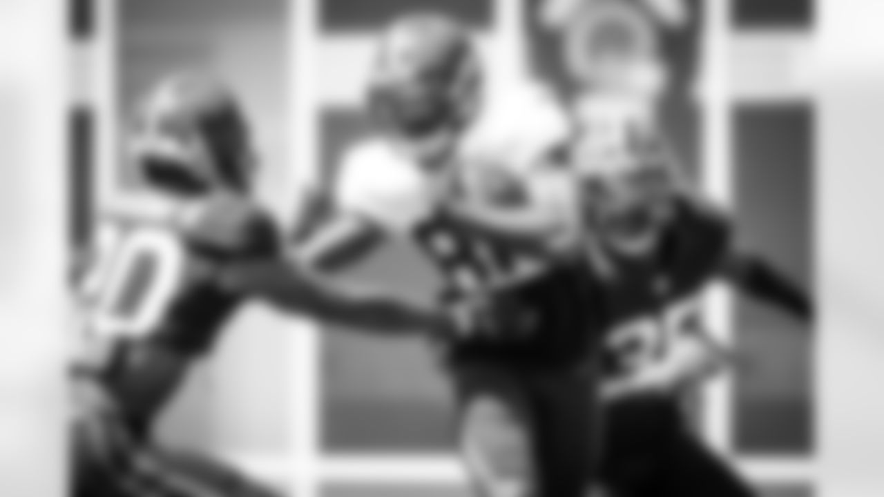 Wide receiver Rashard Higgins (82) during the seventh day of training camp on August 4, 2021.