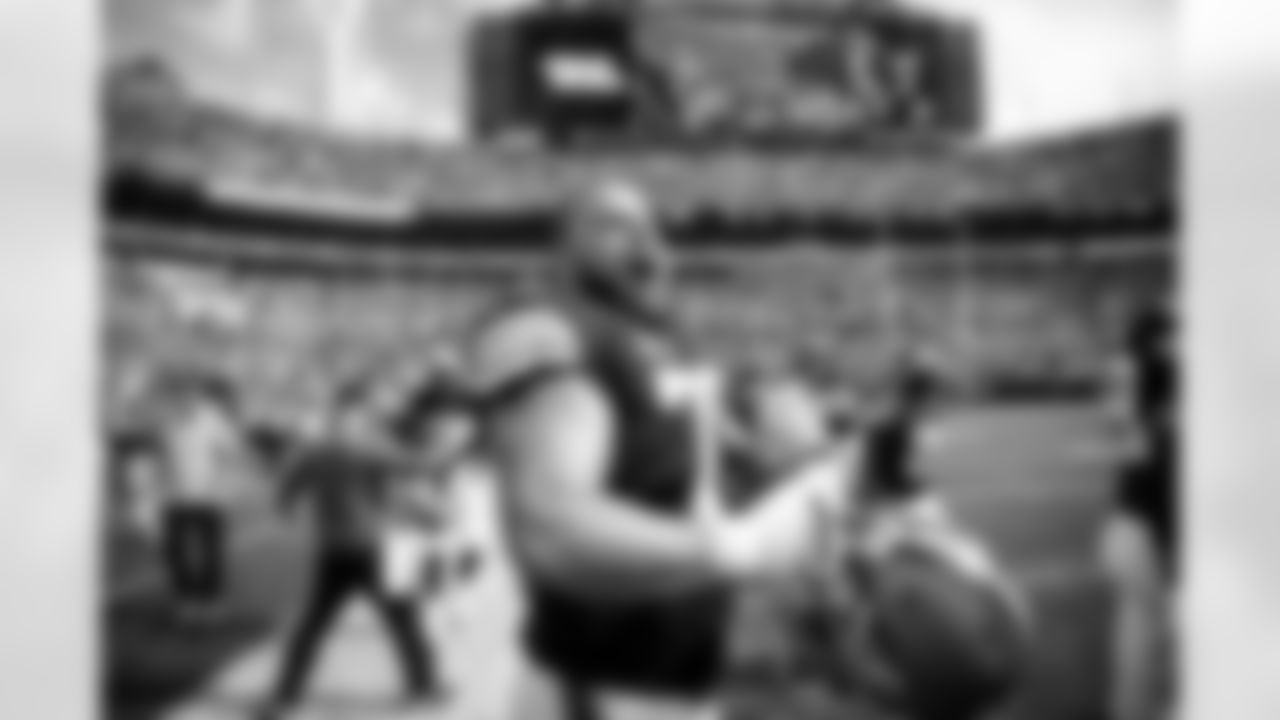 Offensive guard Joel Bitonio (75) after a NFL football game between the Cleveland Browns and Carolina Panthers on September 11, 2022 at Bank of America Stadium. The Browns won 26-24.