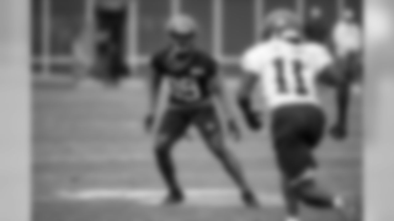 Cornerback Terrance Mitchell (39) during the first day of minicamp on June 4, 2019.