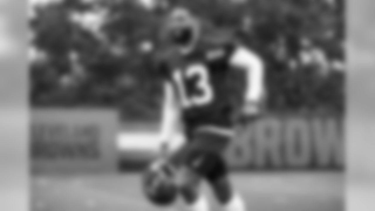 Wide receiver Odell Beckham Jr. (13) during practice on September 2, 2019