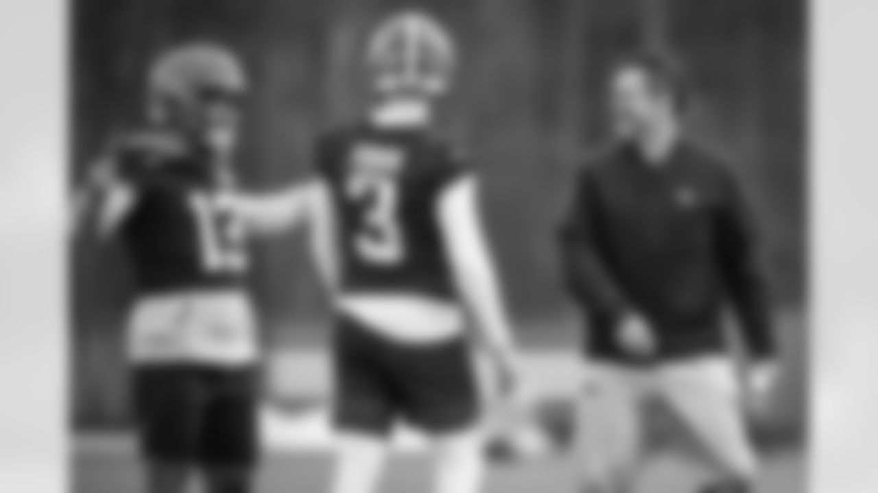 Special Teams Coordinator Mike Priefer during practice at CrossCountry Mortgage Campus on December 30, 2022.