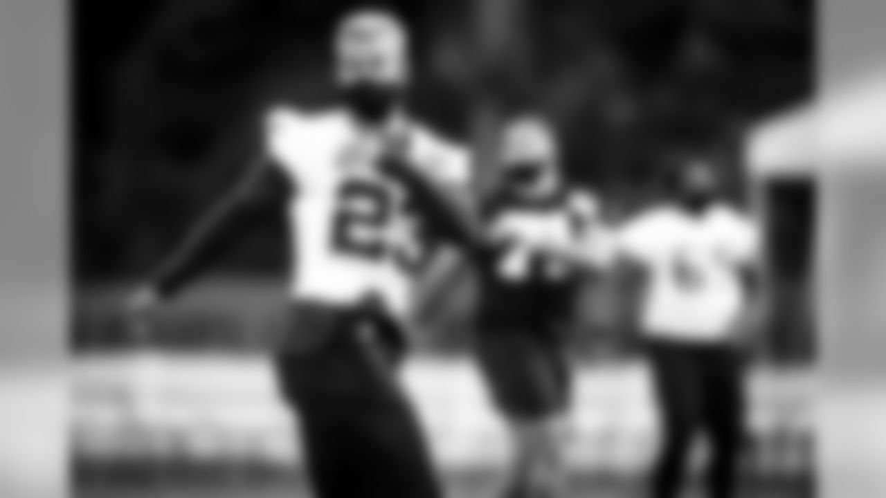 Safety Andrew Sendejo (23) during workouts on August 4, 2020