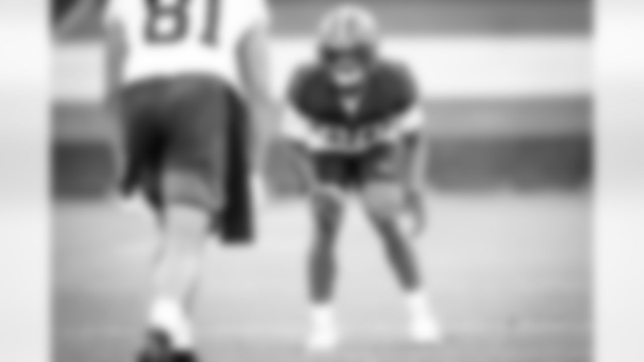 Cornerback Greg Newsome II (20) during the fifteenth day of training camp on August 18, 2021.