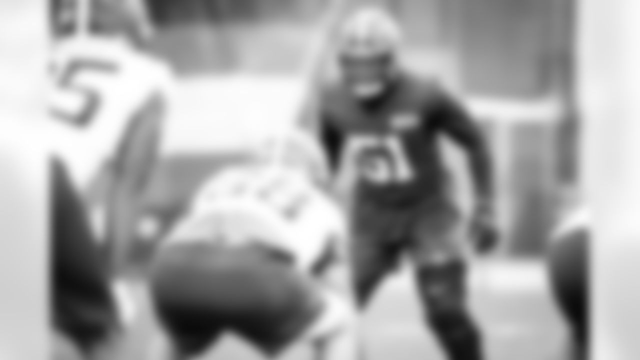 Linebacker Mack Wilson (51) during practice on October 14, 2020