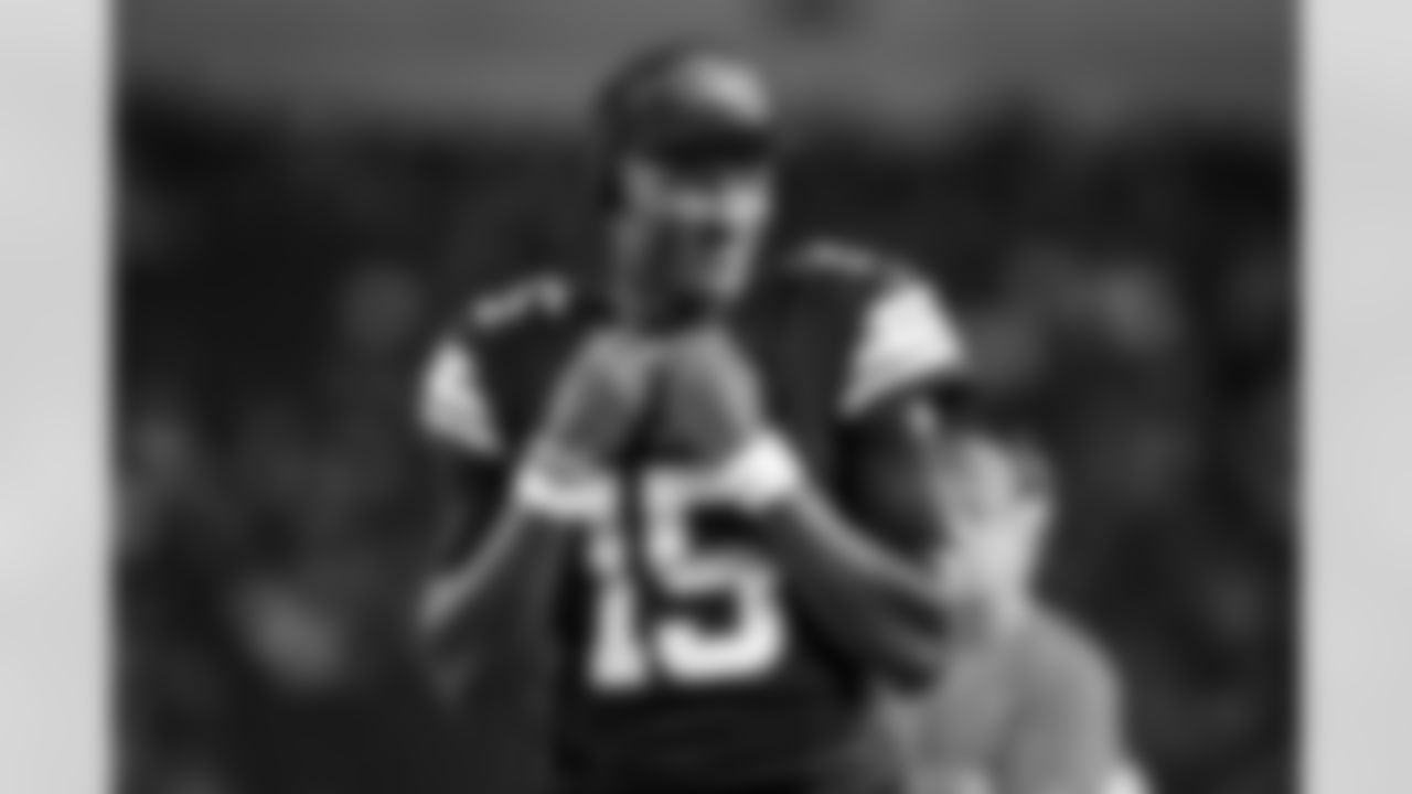 Quarterback Joshua Dobbs (15) during a preseason NFL football game between the Cleveland Browns and Philadelphia Eagles on August 17, 2023 at Lincoln Financial Field.
