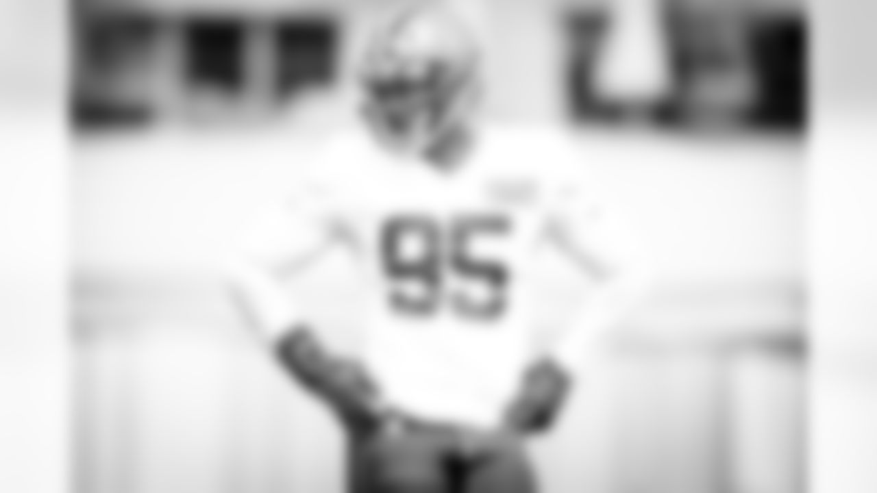 Defensive end Myles Garrett (95) during practice on August 25, 2020