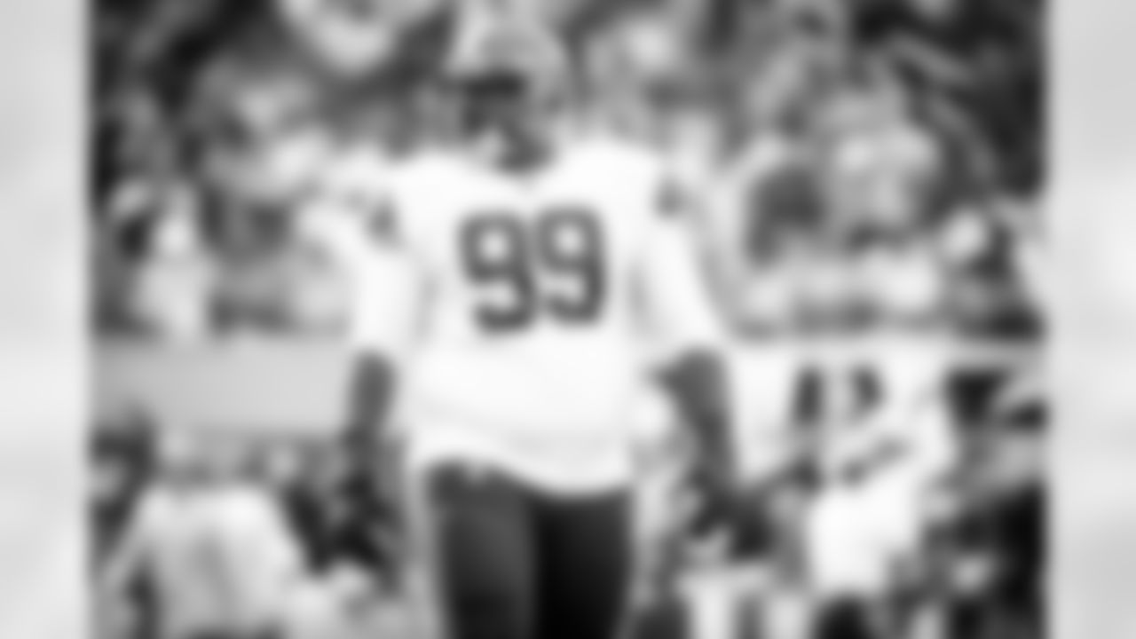 Defensive tackle Andrew Billings (99) during a NFL football game between the Cleveland Browns and Los Angeles Chargers on October 10, 2021 at SoFi Stadium. The Browns lost 42-47.