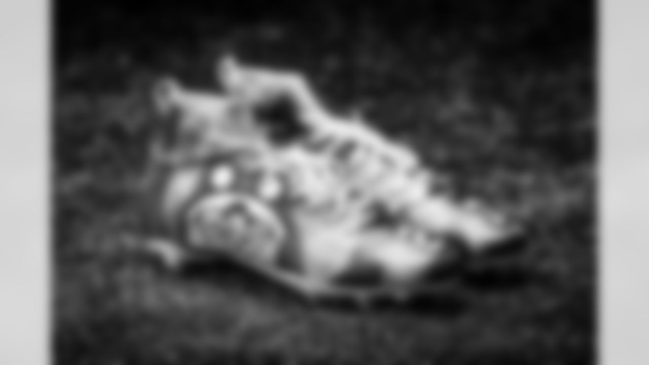 Running back Kareem Hunt (27) - Build the Bridge
