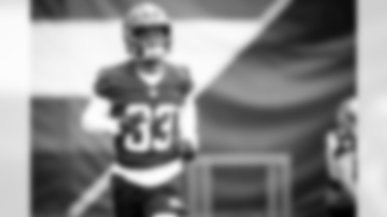 Wide receiver Alex Hollins (83) during the fifth day of phase three on June 2, 2021.