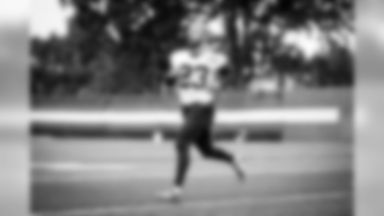 Safety Andrew Sendejo (23) during workouts on August 4, 2020