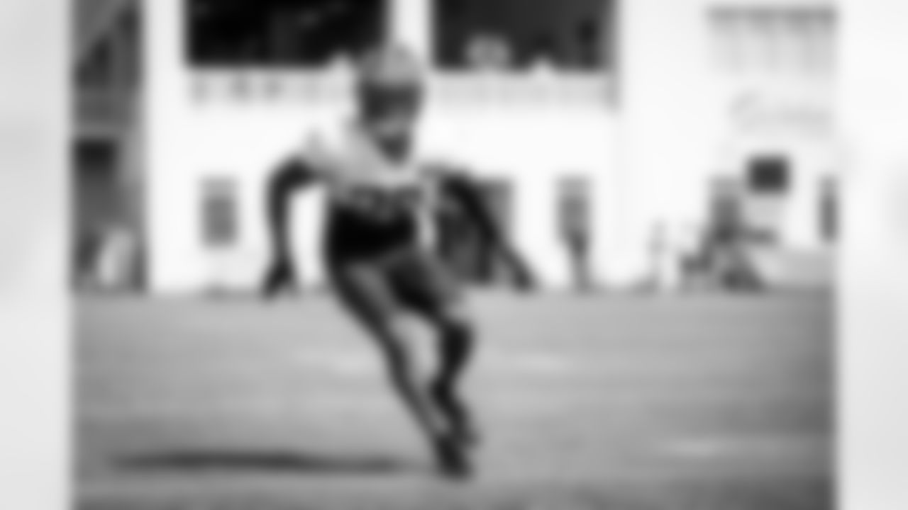 Cornerback Cameron Mitchell (29) during Day 4 of Training Camp at The Greenbrier on July 28, 2023.