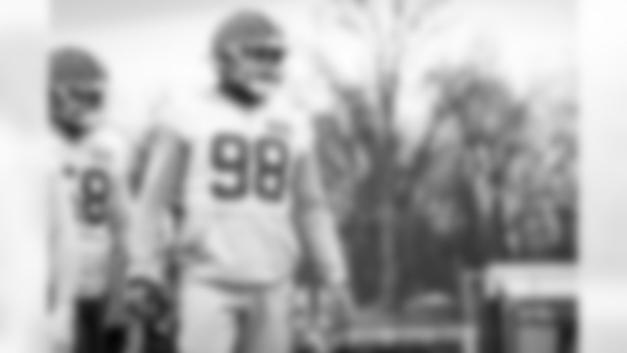 Defensive end Isaac Rochell (98) during practice at CrossCountry Mortgage Campus on December 14, 2022.
