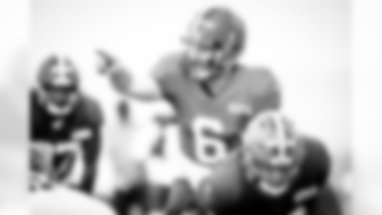 Quarterback Baker Mayfield (6) during practice on August 24, 2020