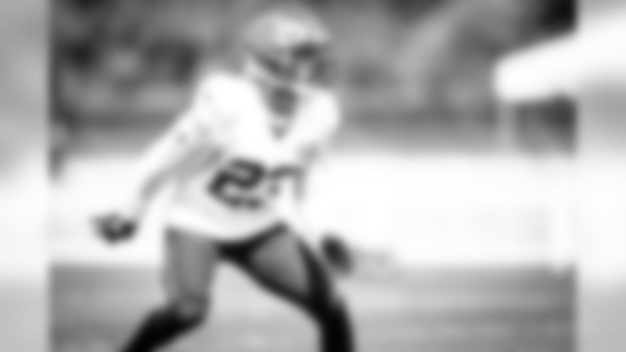 Safety Andrew Sendejo (23) during practice on August 18, 2020