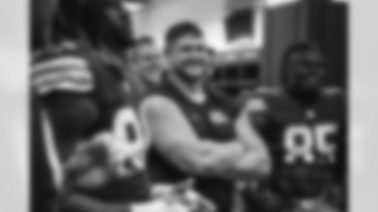 Offensive guard Wyatt Teller (77) after a NFL football game between the Pittsburgh Steelers and Cleveland Browns on September 22, 2022 at FirstEnergy Stadium.