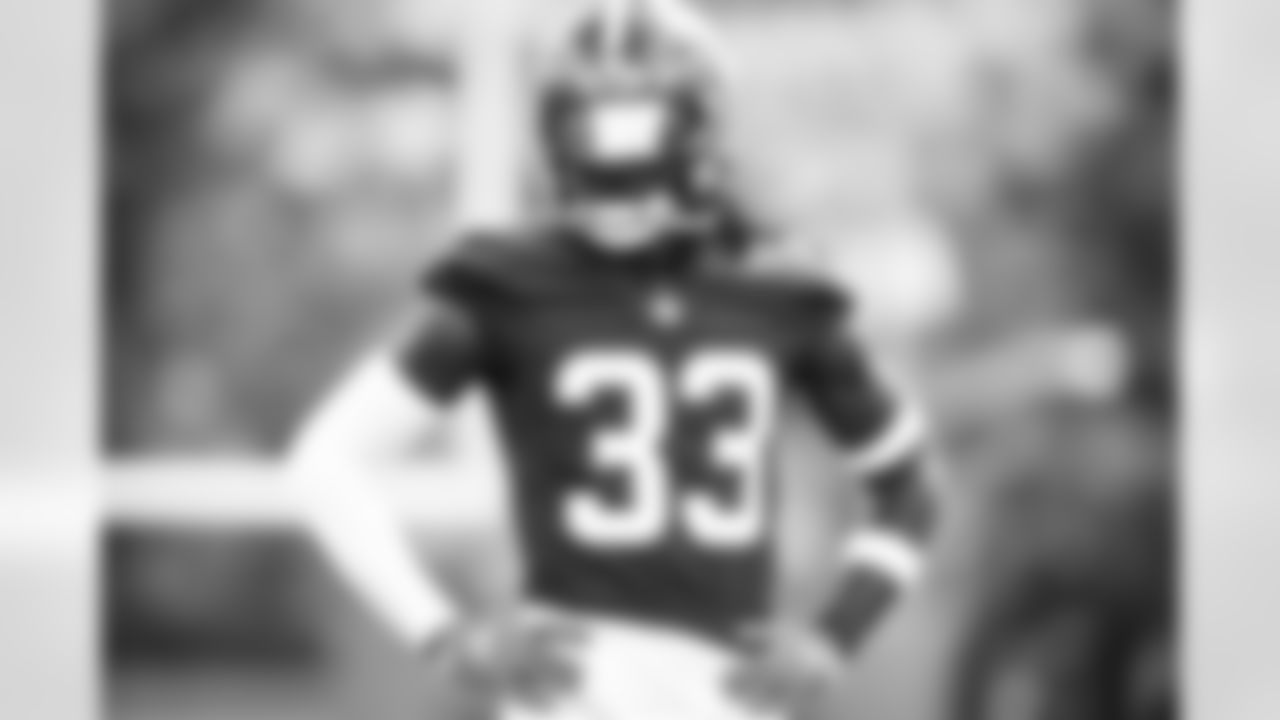 Safety Ronnie Harrison (33) during the fifteenth day of training camp on August 18, 2021.