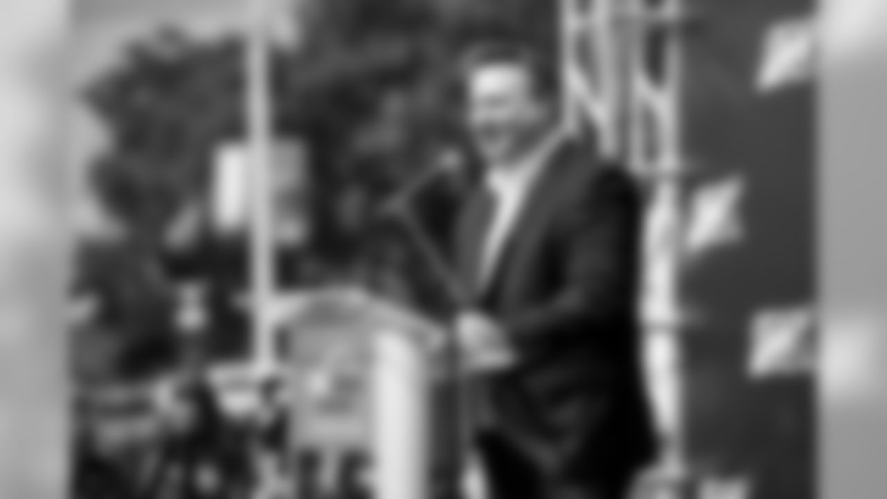 The Browns unveiled a statue of quarterback Otto Graham on September 7, 2019 at FirstEnergy Stadium