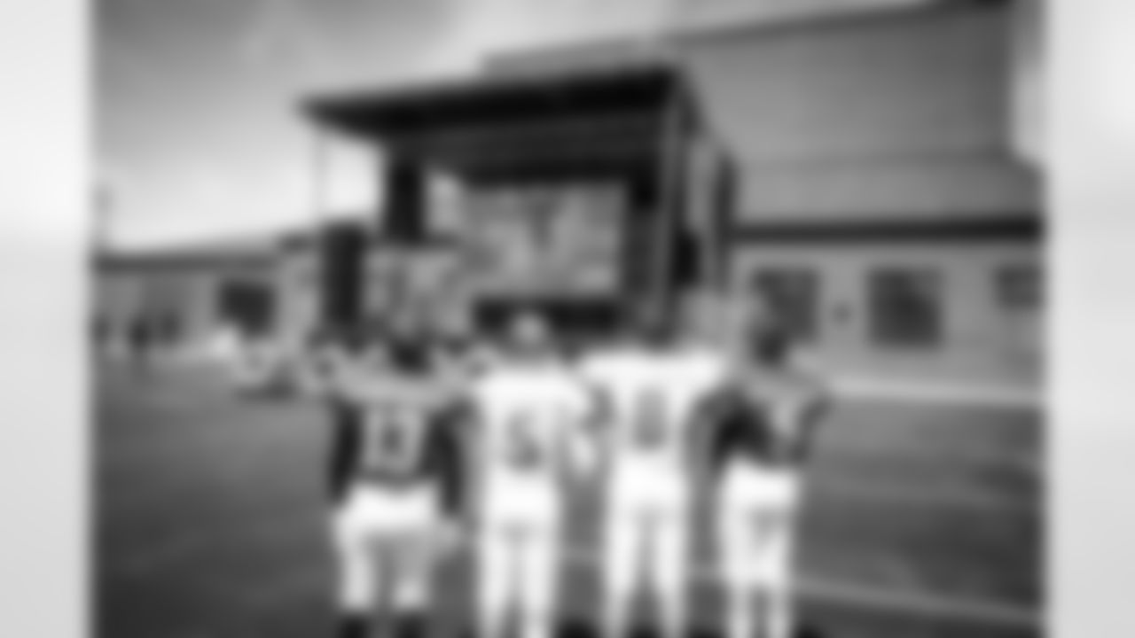 The Rookie Tackle Showcase at St. Ignatius High School in Cleveland, Ohio on May 1, 2021.