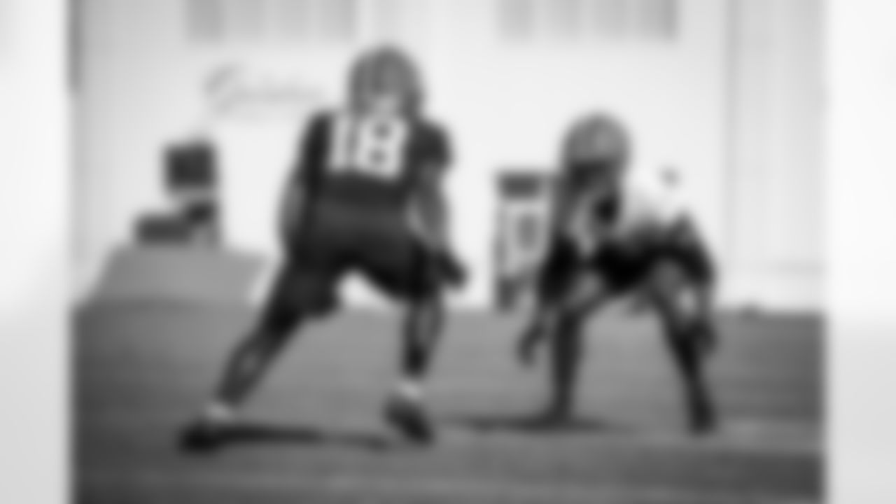 Cornerback Denzel Ward (21) during Day 6 of Training Camp at The Greenbrier on July 30, 2023.