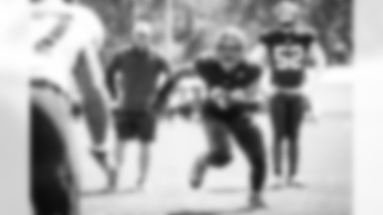 Linebacker Sione Takitaki (44) during the sixth day of training camp on August 3, 2021.