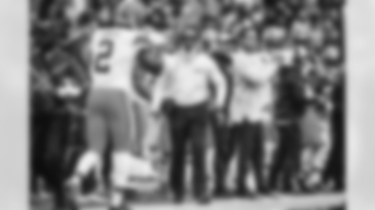 Running Back Coach Stump Mitchell during a NFL football game between the Cleveland Browns and Baltimore Ravens on October 23, 2022 at M&T Bank Stadium.