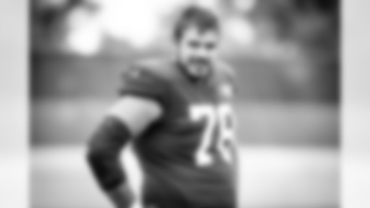 Offensive tackle Jack Conklin (78) during practice on September 30, 2020